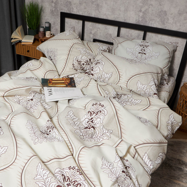 Фото - Комплект постельного белья Moon&Star Микросатин Premium Royal Elegance 160х220х2 см нав. 4х70х70 (MS-820010009)
