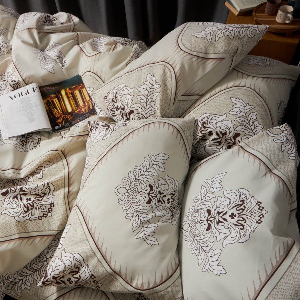 Фото - Комплект постельного белья Moon&Star Микросатин Premium Royal Elegance 143х210х2 см нав. 4х70х70 (MS-820010004)