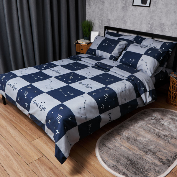 Фото - Комплект постельного белья Moon&Star Premium Zodiac Dream 143х210 нав. 4х70х70 (MS-820008104)