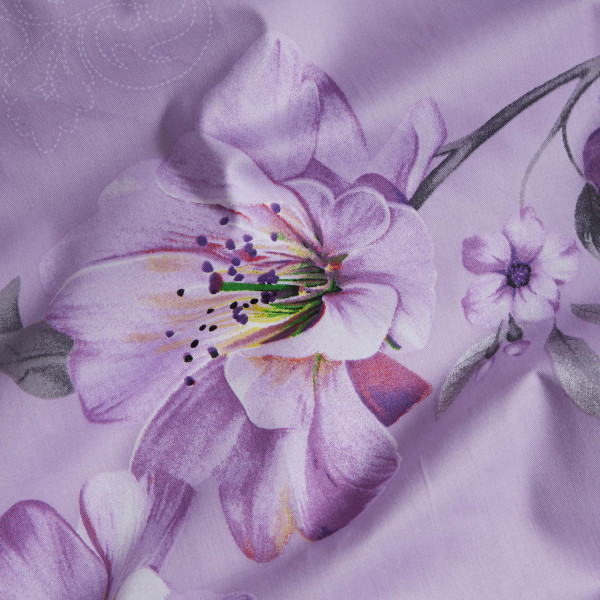 Фото - Комплект постельного белья Moon&Star Satin Elit «Floral Mist» King Size 220x240 см нав. 2х40х60 (MS-820008330)
