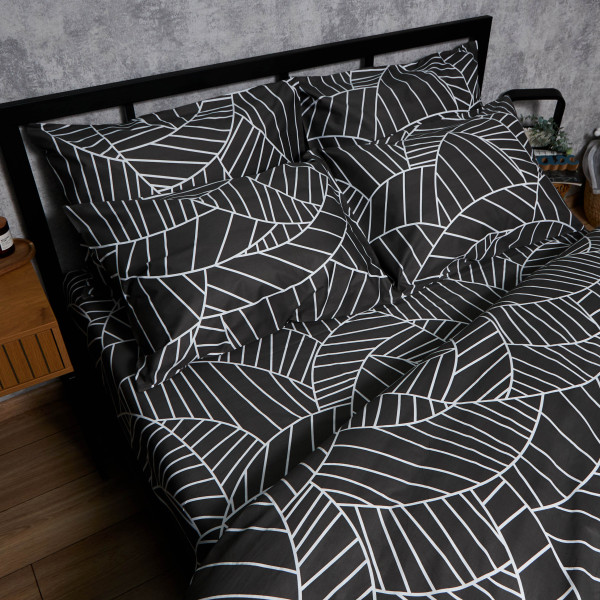 Фото - Комплект постельного белья Moon&Star Satin Elite Minimal Chic 200х220 нав. 40х60 см 2 шт. (MS-880000630)