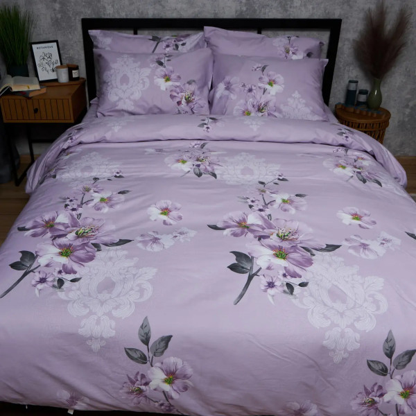 Фото - Пододеяльник полуторный Moon&Star Satin Elite Floral Mist 143x210 см (MS-870000935)