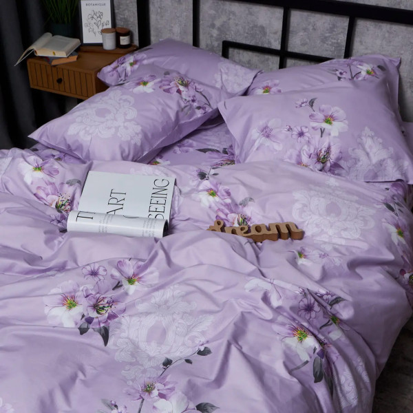 Фото - Пододеяльник полуторный Moon&Star Satin Elite Floral Mist 143x210 см (MS-870000935)