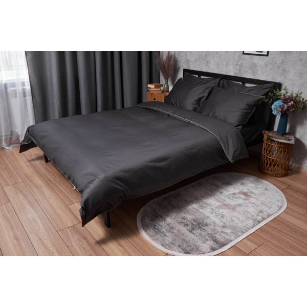 Фото - Комплект постельного белья Moon&Star Satin Premium Gold Corner 143х210 (MS-820003900)