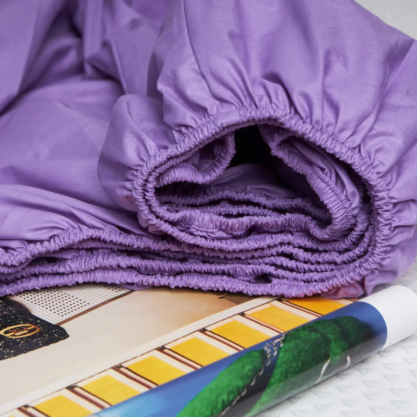 Фото - Простынь односпальная Moon&Star Violet Charm Бязь Gold Люкс 90х200х25 см (MS-850000984)