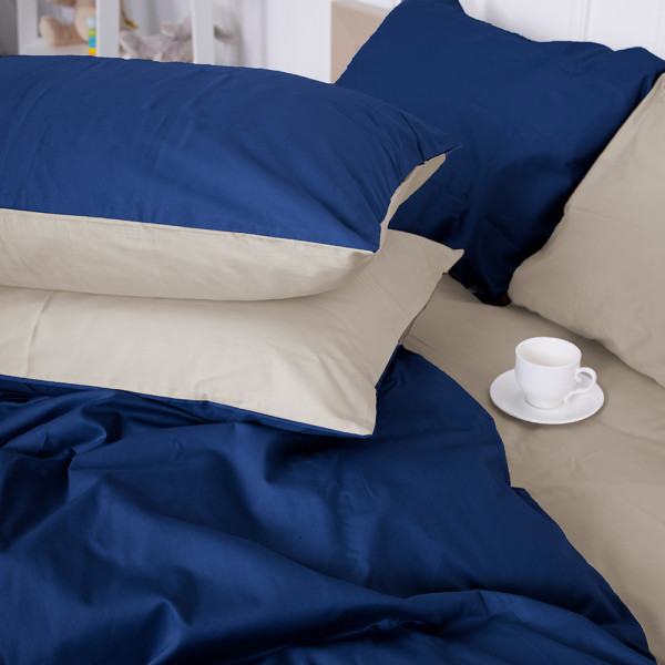 Фото - Комплект постельного белья MirSon Сатин Morning sea 0001+4052 200х220 см (2200000688682) Фото - Комплект постельного белья MirSon Сатин Morning sea 0001+4052 200х220 см (2200000688682)