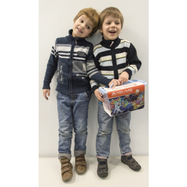 Фото - Магнитный конструктор MagPlayer 48 эл. (MPT-48)