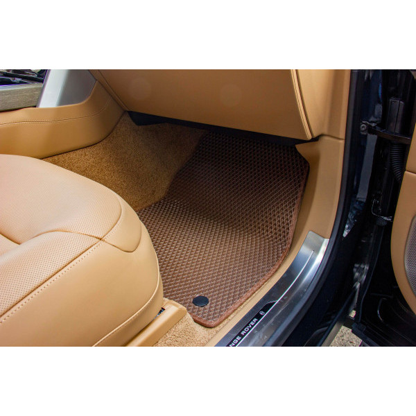 Фото - Коврики ворсовые в салон авто EVAtech Standard для Land Rover Range Rover Sport (L460) (LWB) 2022 3 поколение SUV EU черный кант (LR43839AB2MS4VEB)