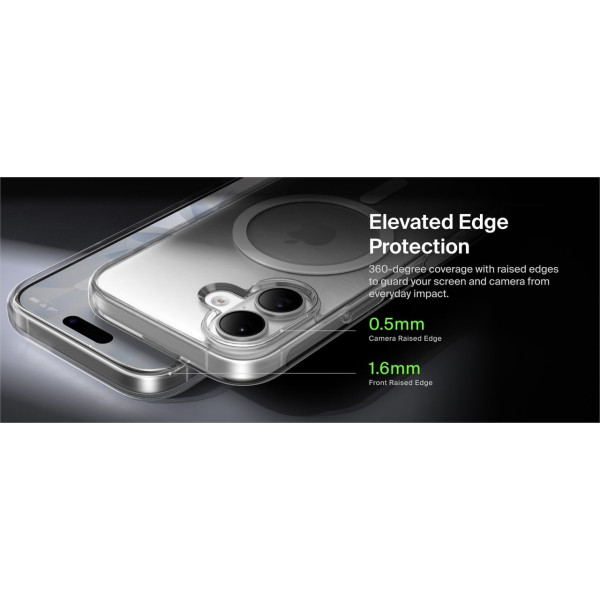Фото - Чехол для смартфона Belkin for iPhone 17 Magnetic Protective Clear (MSA030HQCL)