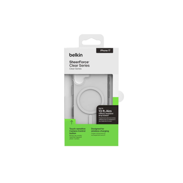 Фото - Чехол для смартфона Belkin for iPhone 17 Magnetic Protective Clear (MSA030HQCL)