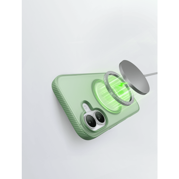 Фото - Чехол для смартфона Belkin for iPhone 17 Magnetic Protective Grip Sage (MSA034HQSE)