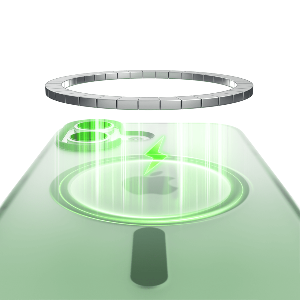 Фото - Чехол для смартфона Belkin for iPhone 17 Magnetic Protective Grip Sage (MSA034HQSE)