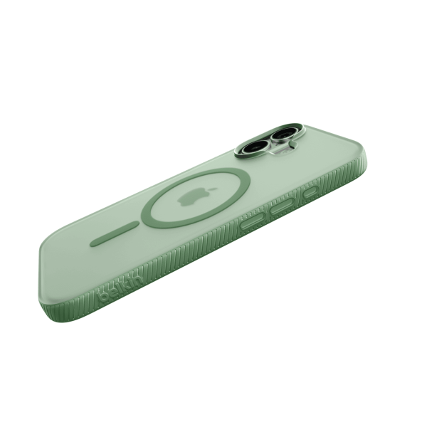 Фото - Чехол для смартфона Belkin for iPhone 17 Magnetic Protective Grip Sage (MSA034HQSE)