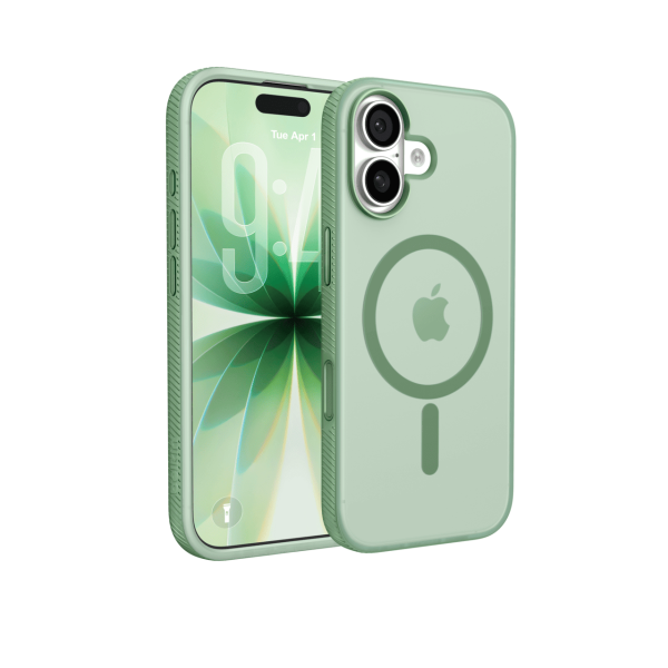 Фото - Чехол для смартфона Belkin for iPhone 17 Magnetic Protective Grip Sage (MSA034HQSE)