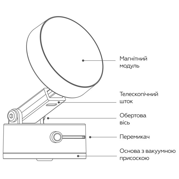 Фото - Автодержатель XOKO MSH-001