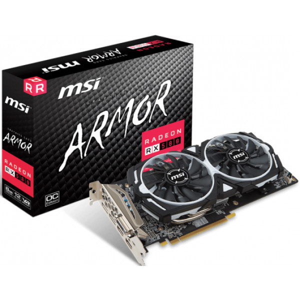 Фото - Видеокарта MSI AMD Radeon RX580 Armor OC 8GB GDDR5 (RX 580 ARMOR 8G OC)