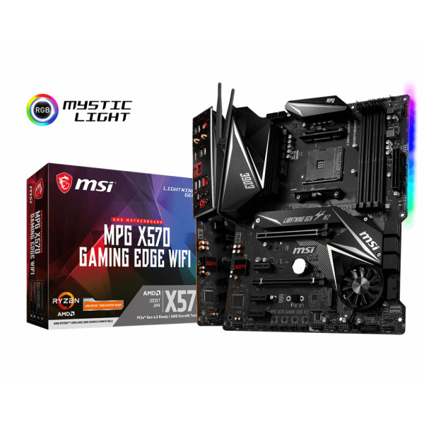 Фото - Материнская плата MSI MPG X570 Gaming Edge WIFI Socket AM4