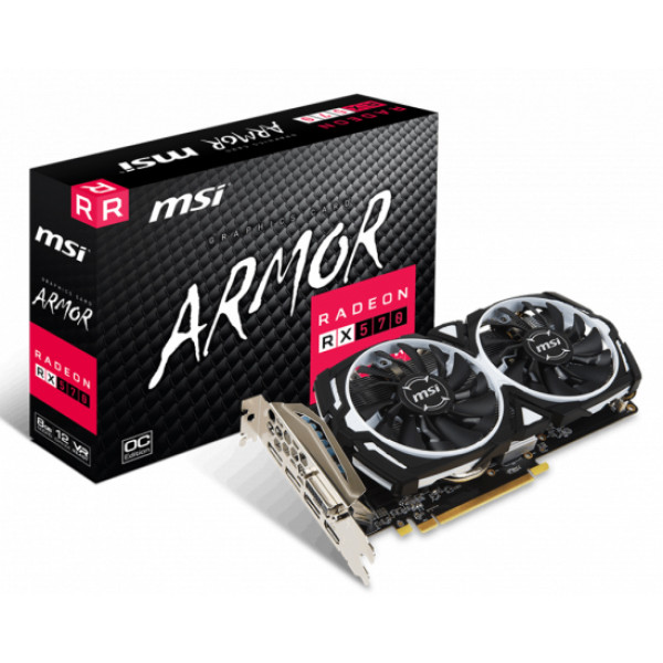 Фото - Видеокарта MSI AMD Radeon RX 570 ARMOR 8G OC GDDR5 256bit (RX 570 ARMOR 8G OC)