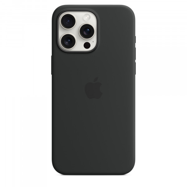 Фото - Уценка - Чехол для смартфона Apple Silicone Case with MagSafe iPhone 15 Pro Max Black (MT1M3)