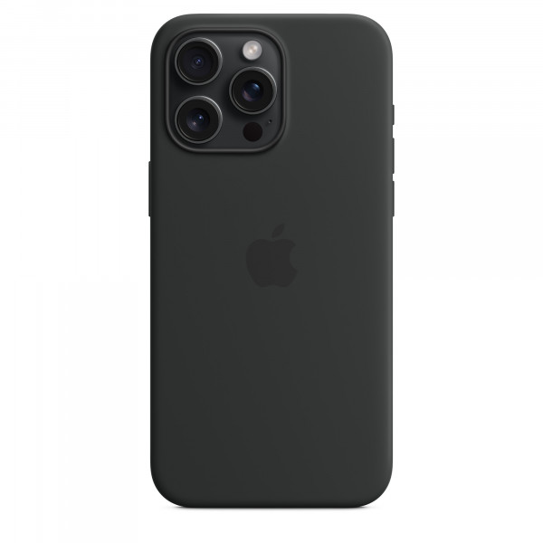 Фото - Уценка - Чехол для смартфона Apple Silicone Case with MagSafe iPhone 15 Pro Max Black (MT1M3) Фото - Уценка - Чехол для смартфона Apple Silicone Case with MagSafe iPhone 15 Pro Max Black (MT1M3)