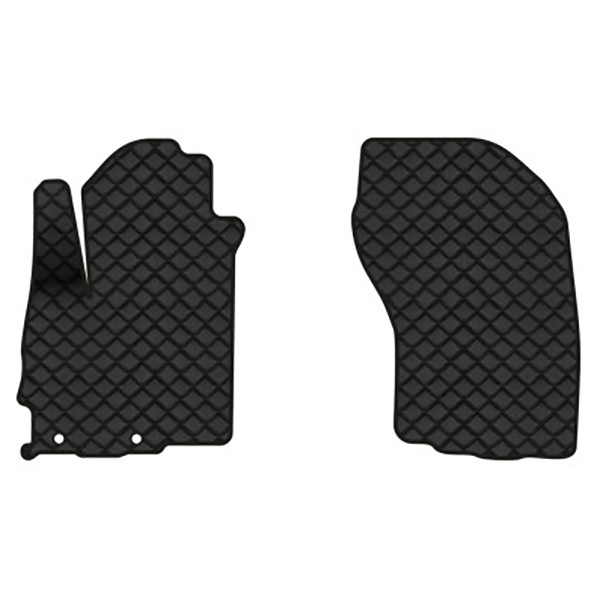 Фото - Коврики из экокожи в салон авто передние EVAtech для Outlander XL Mitsubishi 2006-2012 2 поколение SUV EU MT3181AV2AV2BBB