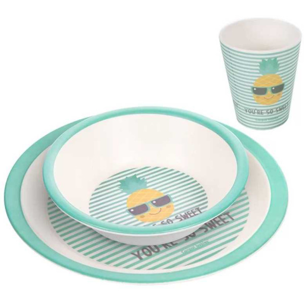 Фото - Набор детский 3 пр. Canpol babies бамбуковый 3 эл. SO COOL - бирюзовый (9/226_tur) Фото - Набор детский 3 пр. Canpol babies бамбуковый 3 эл. SO COOL - бирюзовый (9/226_tur)