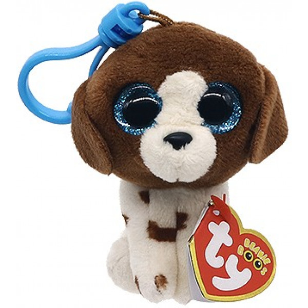 Фото - Мягкая игрушка брелок TY Beanie Boo's Щенок "MUDDLES" 12см (35245)