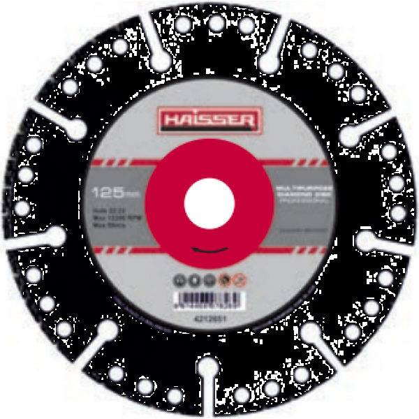 Фото - Диск алмазный Haisser Multipurpose Professional 125x1.2x3x22.23 (4212651)