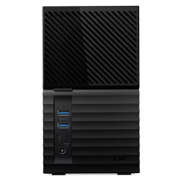 Фото - Жесткий диск внешний Western Digital My Book Duo 24TB USB 3.2 Gen 1/USB 3.0/USB 2.0 (WDBFBE0240JBK-EESN)