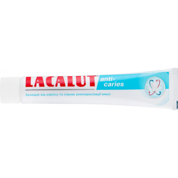 Фото - Зубная паста Lacalut anti-caries 75 мл (4016369694534)