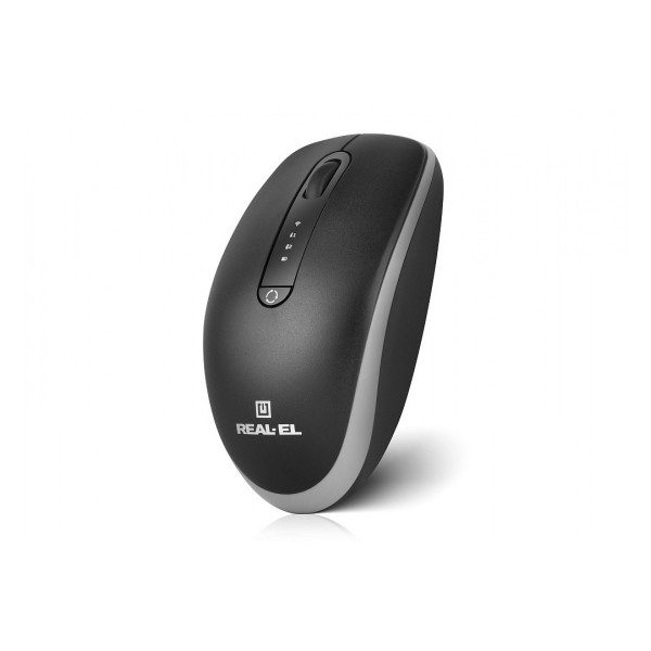 Фото - Мышь беспроводная REAL-EL RM-455W Black