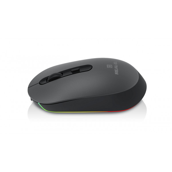 Фото - Мышь беспроводная REAL-EL RM-470W Dark Gray (EL123200049)