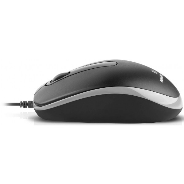 Фото - Мышь проводная REAL-EL RM-215 Black (EL123200037)