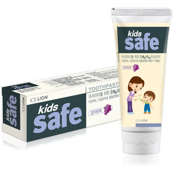 Фото - Зубная паста детская Lion Kids Safe Виноград 90 г