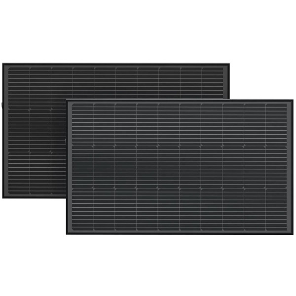Фото - Стационарная солнечная панель EcoFlow 2х100 Solar Panel (ZMS331)