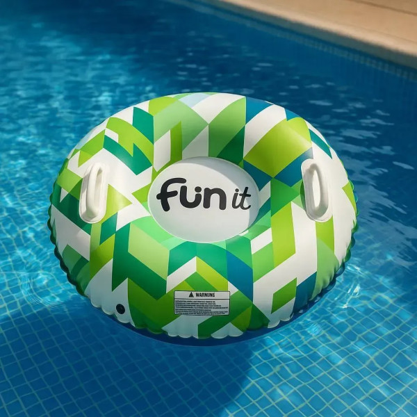 Фото - Надувные санки Bottari тюбинг LEAF 81 см Green (72003-IS)