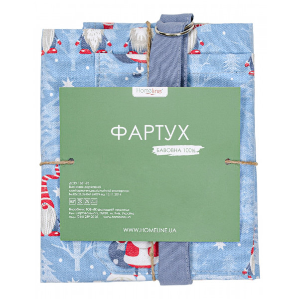 Фото - Фартук Home Line Гномы голубой (178996)