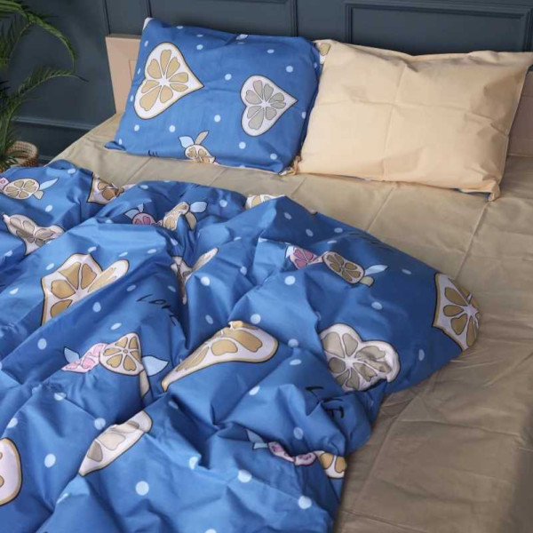 Фото - Комплект постельного белья детский MirSon 110х140 см 17-4823 Nathaniel Бязь (2200009378201)