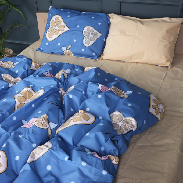 Фото - Наволочка MirSon Бязь 17-4823 Nathaniel 60х60 см (2200009378102)