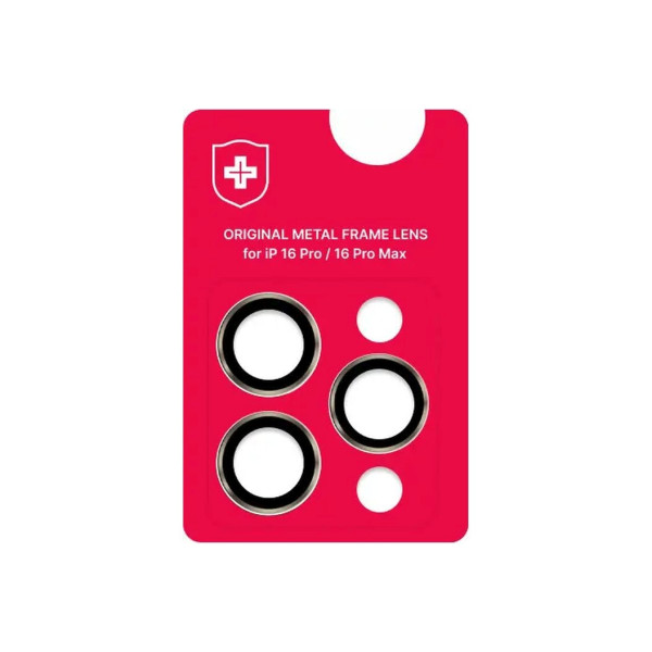 Фото - Защитное стекло для смартфона NEU Chatel Metal Frame Lens Protector Glass for iPhone 16 Pro/16 Pro Max Natural Grey (Lens16ProGrey)