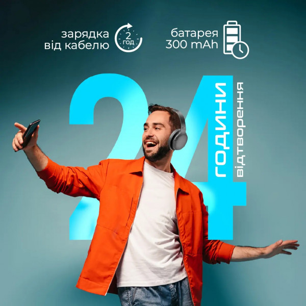 Фото - Наушники накладные беспроводные Promate laboca-pro.black