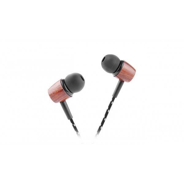 Фото - Наушники вкладыши REAL-EL Z-1720 Wooden