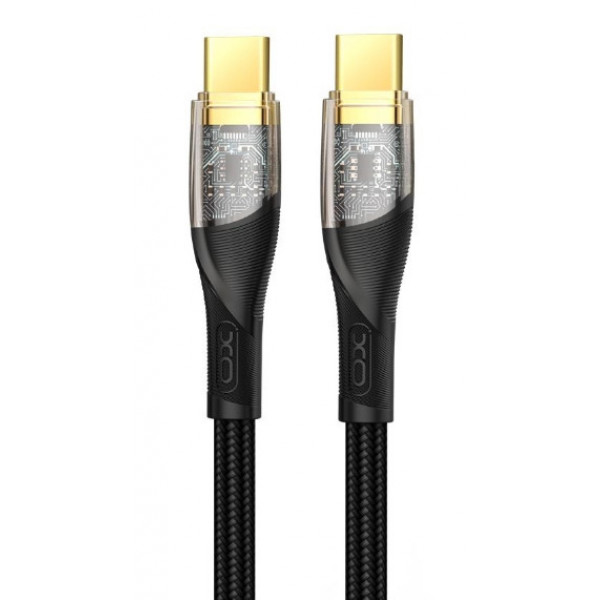 Фото - Кабель синхронизации данных XO USB C - USB C 60W (NB-Q223B)