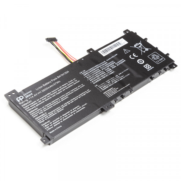 Фото - Аккумулятор для ноутбука PowerPlant ASUS V451L (B41N1304) 14.4V 2600mAh (NB431403)