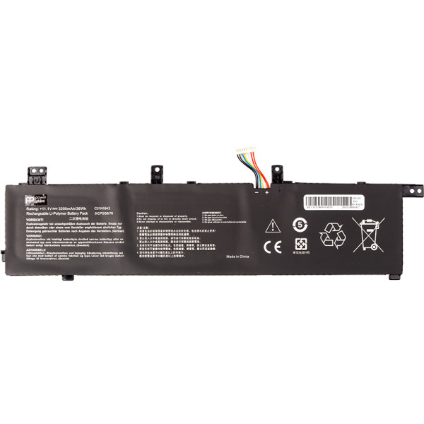 Фото - Аккумулятор для ноутбука PowerPlant ASUS VivoBook S14 (C31N1843) 11.1V 3200mAh (NB432035)