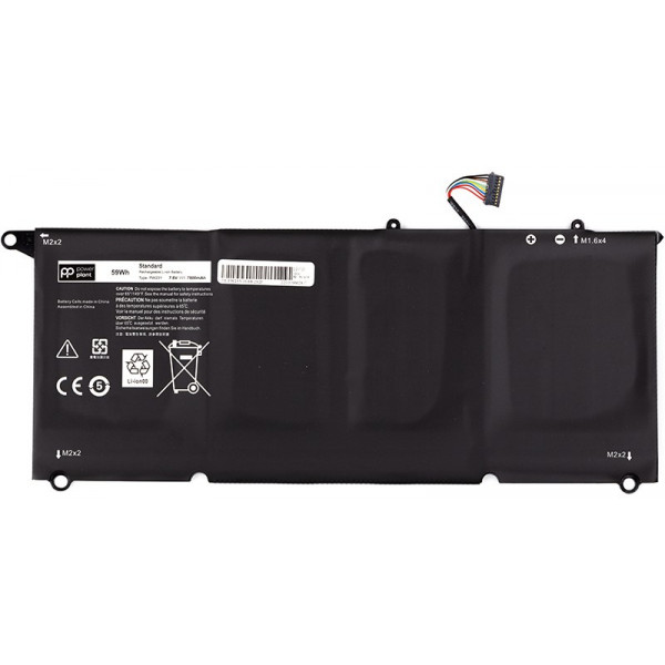 Фото - Аккумулятор для ноутбука PowerPlant Dell XPS 13 9360 (PW23Y) 7.6V 7800mAh (NB441297)