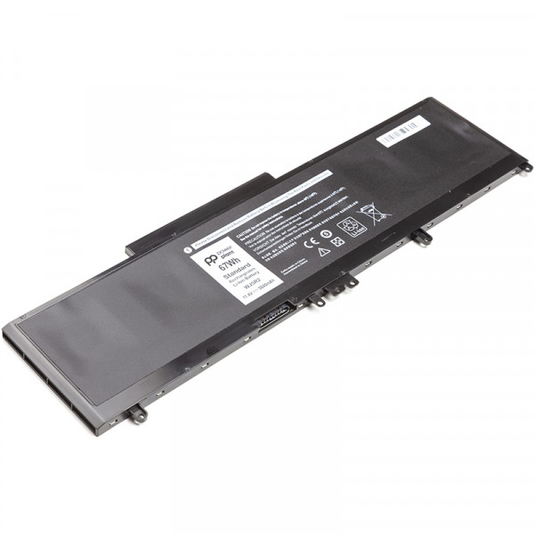 Фото - Аккумулятор для ноутбука PowerPlant DELL Precision 3510 (WJ5R2) 11.4V 5840mAh (NB441501)