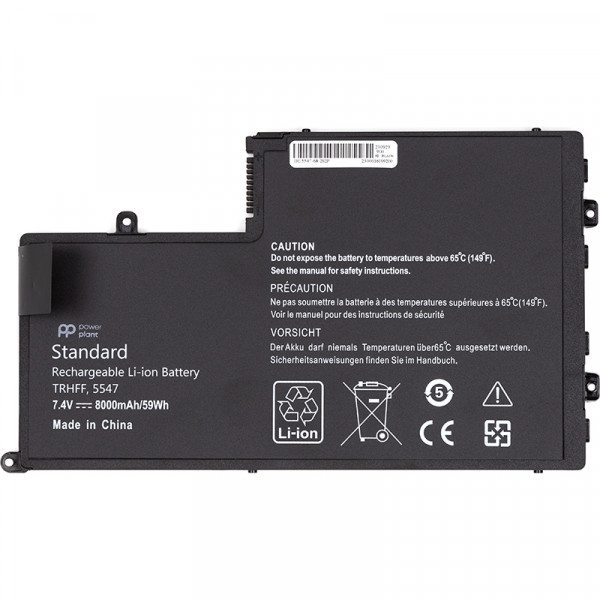 Фото - Аккумулятор для ноутбука PowerPlant DELL Inspiron I5-5547 (TRHFF) 7.4V 8000mAh (NB441952) Фото - Аккумулятор для ноутбука PowerPlant DELL Inspiron I5-5547 (TRHFF) 7.4V 8000mAh (NB441952)