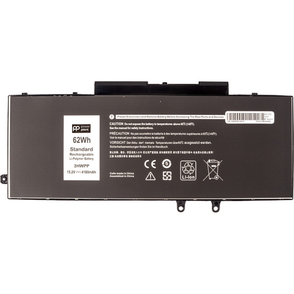 Фото - Аккумулятор для ноутбука PowerPlant DELL Latitude 5401 (3HWPP) 15.2V 4100mAh (NB442102)