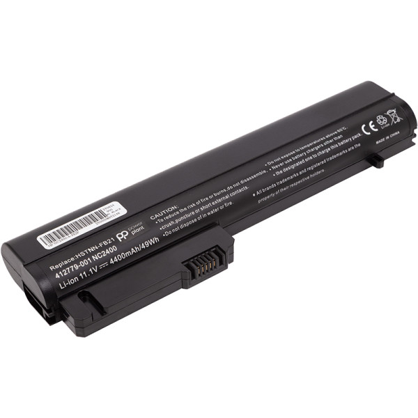Фото - Аккумулятор для ноутбука PowerPlant HP EliteBook 2530p (HSTNN-DB22) 11.1V 4400mAh (NB460380)